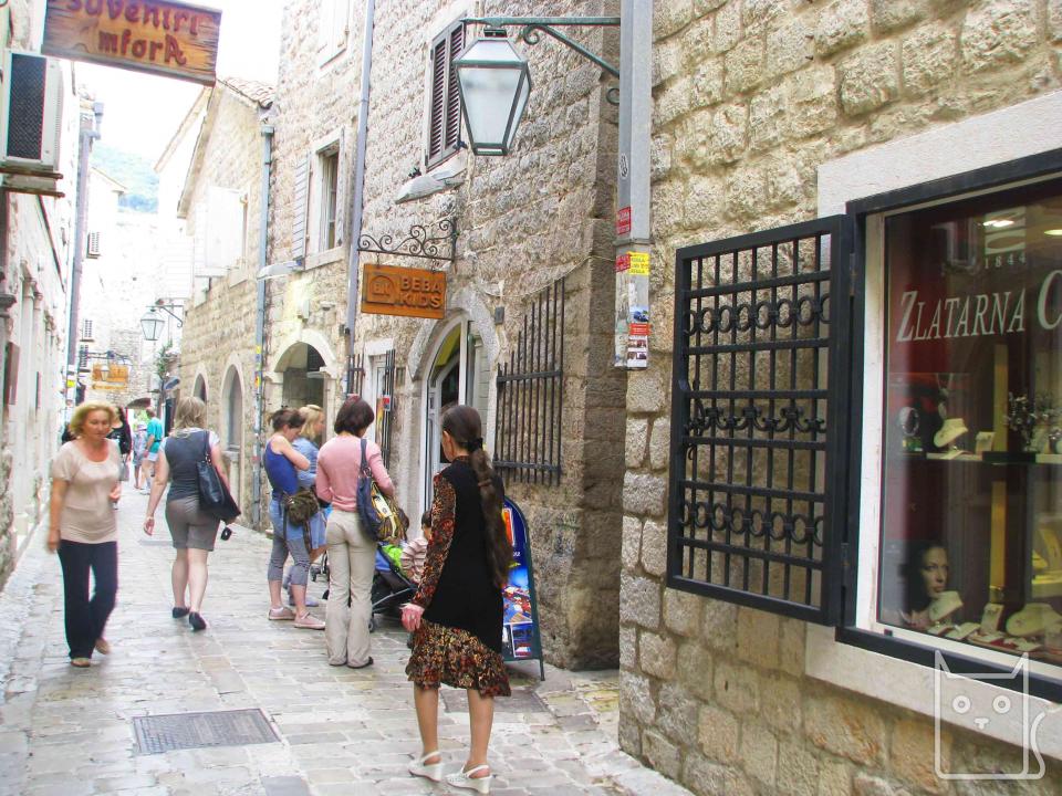 Old Town Budva in Montenegro