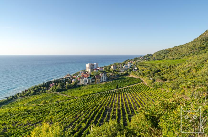 Resort Alushta. Crimea