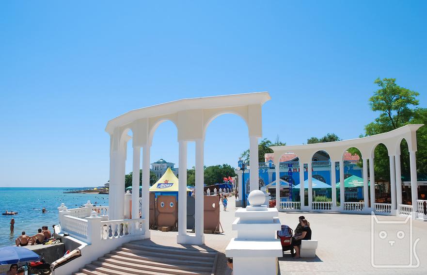 Resort Evpatoriya. Crimea