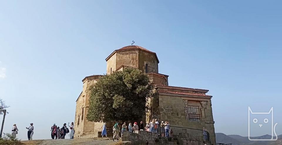 Jvari Temple in Mtskheta (Georgia)
