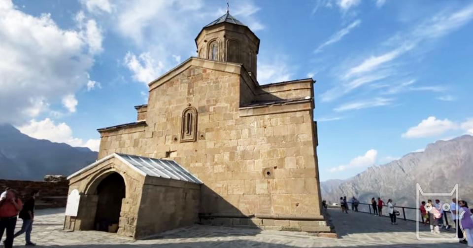 Tretitse Monastery in Kazbegi (Georgia)