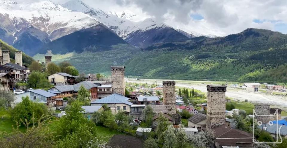 Svaneti - a high mountain resort in Georgia