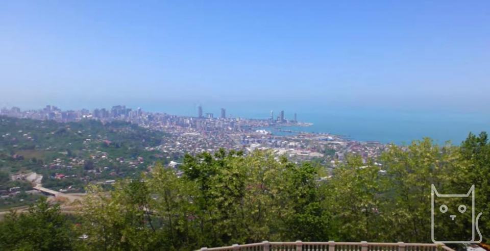 Observation deck from the Batumi Botanical Garden